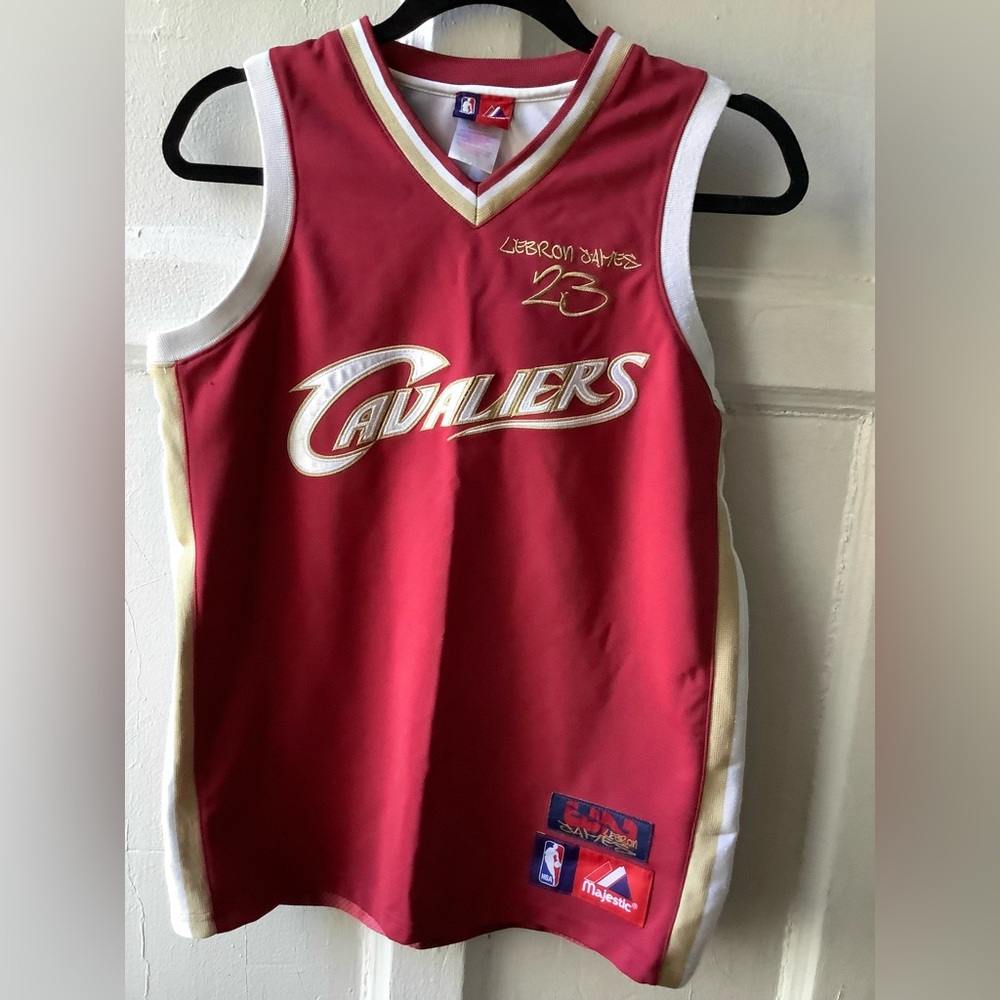 Majestic Lebron Cleveland Cavelier Mural Jersey